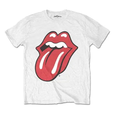 The Rolling Stones T-Shirt Classic Tongue Unisex White