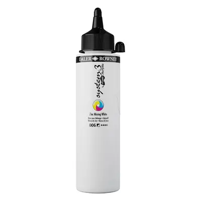 Daler Rowney System3 Acrylic Paint Zinc Mixing White ml pc