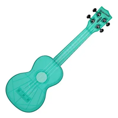 Kala Waterman Blue Raspberry Fluorescent Ukulele