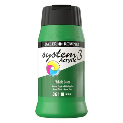 Daler Rowney System3 Acrylic Paint Phthalo Green ml pc