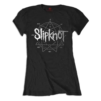 Slipknot T-Shirt Logo Star Womens Black