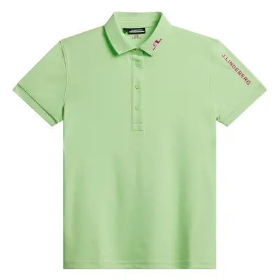 J.Lindeberg Tour Tech Womens Paradise Green Polo Shirt