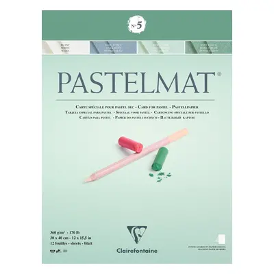 Clairefontaine Pastelmat Glued Pad N5 Sketchbook g