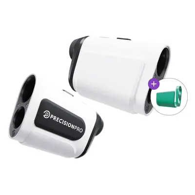 Precision Pro Golf NX10 Slope Rangefinder SET Laser Rangefinder White/Black