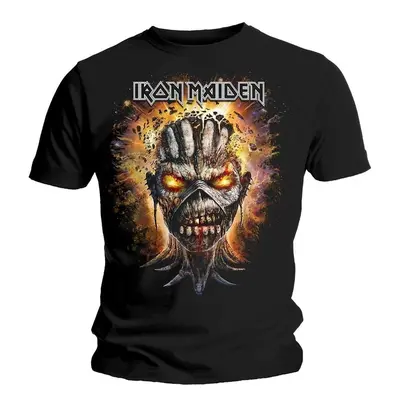 Iron Maiden T-Shirt Eddie Exploding Head Unisex Black