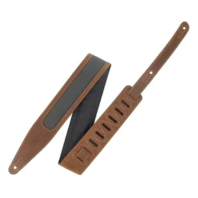 Levys M317TRI-BRN-GRY Guitar strap Brown, Grey