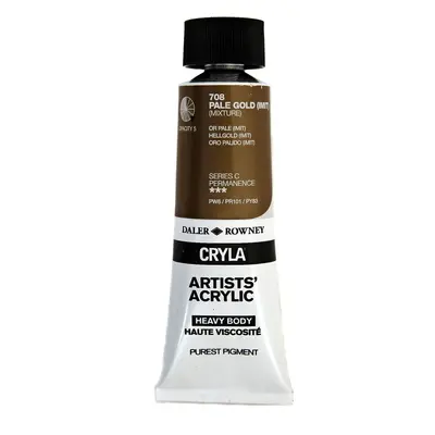 Daler Rowney Cryla Artists’ Acrylic Paint Pale Gold ml pc