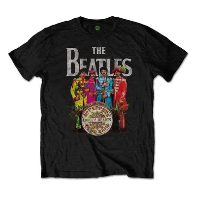 The Beatles T-Shirt Sgt Pepper Unisex Black