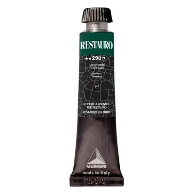 Maimeri Varnish Restauro Restoration Paint Green Lake 20 ml pc