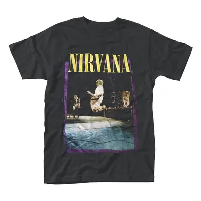 Nirvana T-Shirt Stage Jump Unisex Black