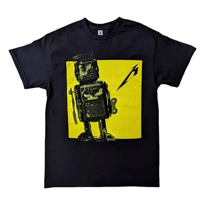 Metallica T-Shirt Seasons Burnt Robot Unisex Black