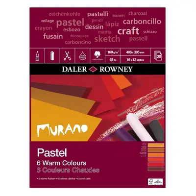 Daler Rowney Murano Pastel Paper Sketchbook g Warm Colours