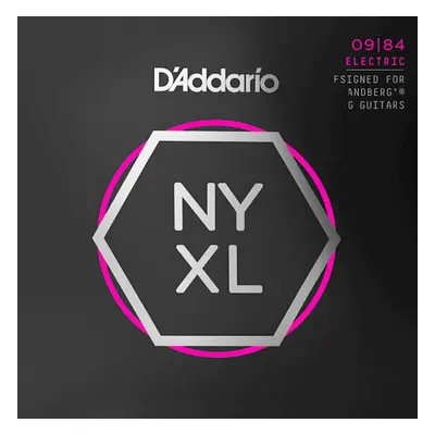 D'Addario NYXL0984SB E-guitar strings