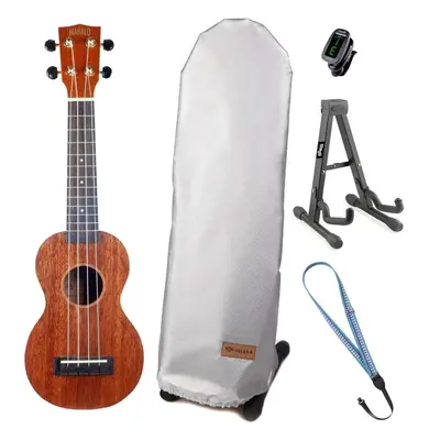 Mahalo Java SET Transparent Brown Ukulele