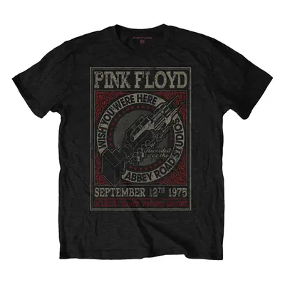 Pink Floyd T-Shirt WYWH Abbey Road Studios Unisex Black