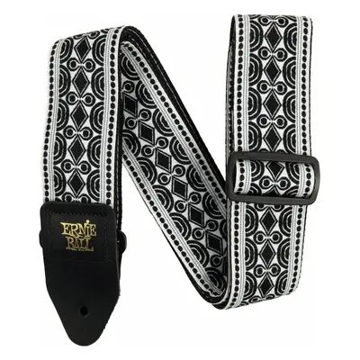 Ernie Ball Classic Jacquard Textile guitar strap Beatnik Black