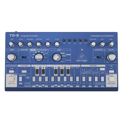 Behringer TD-3 Synthesizer Blue