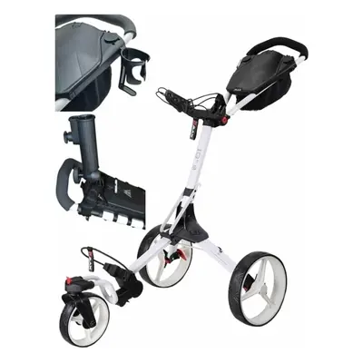 Big Max IQ² SET White Manual Golf Trolley