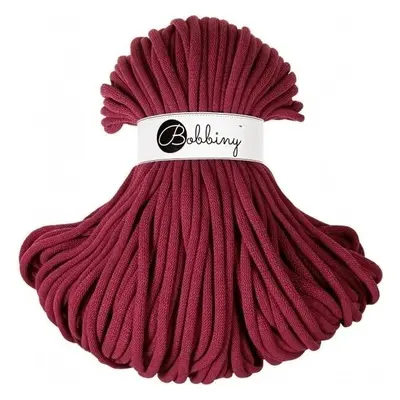 Bobbiny Jumbo mm m Wine Red Cord