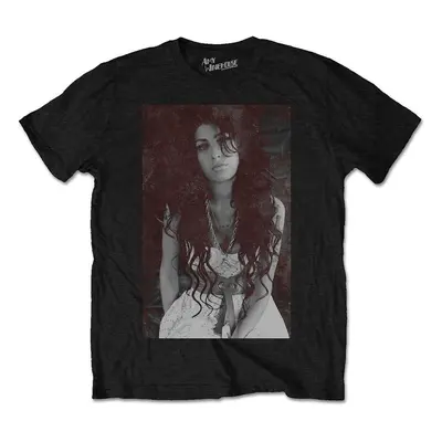 Amy Winehouse T-Shirt Back to Black Chalk Board Unisex Black