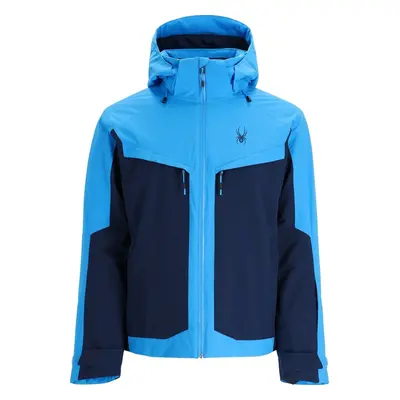 Spyder Mens Copper Aether Blue Ski Jacket