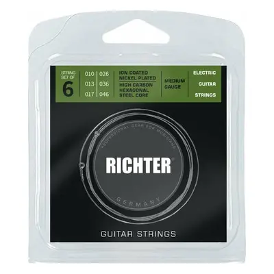 Richter Ion Coated Electric Guitar Strings - E-guitar strings