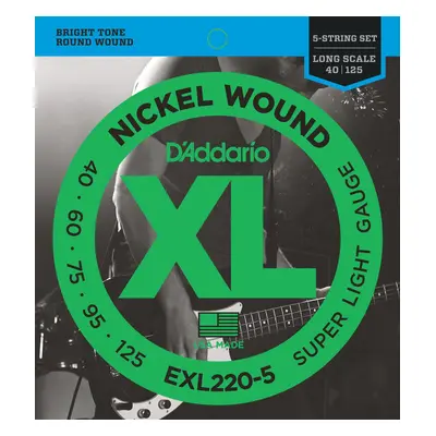 D'Addario EXL220-5 Bassguitar strings