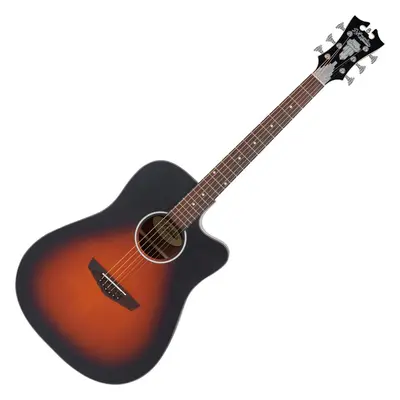 D'Angelico Premier Bowery LS Satin Vintage Sunburst electro-acoustic guitar