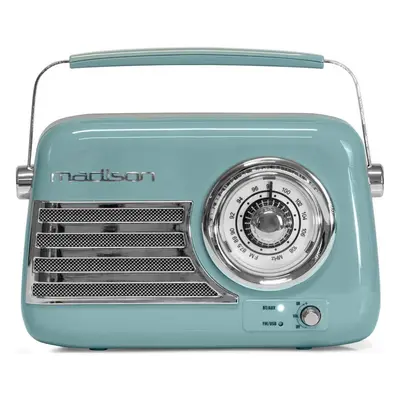 Madison Freesound-VR40BLU Blue Retro radio