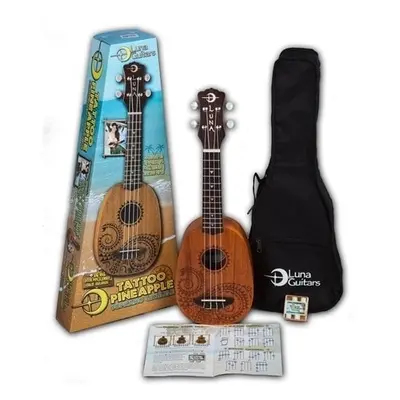 Luna UKE TATTOO Hawaiian Tattoo Design Ukulele