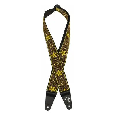 Fender Pasadena Woven Strap Textile guitar strap Yellow Wallflower