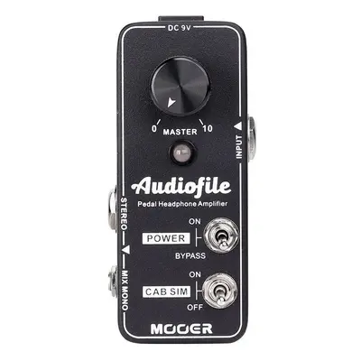 MOOER Audiofile Guitar Headphone Amplifier