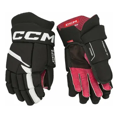 CCM Next Black/White Hockey Gloves