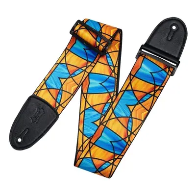 Levys MP3SG-002 Textile guitar strap Blue & Orange