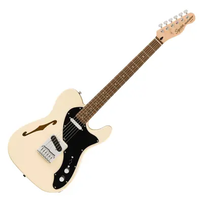 Fender Squier Affinity Series Telecaster Thinline LRL Olympic White Electric guitar