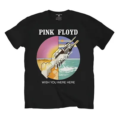 Pink Floyd T-Shirt WYWH Circle Icons Unisex Black