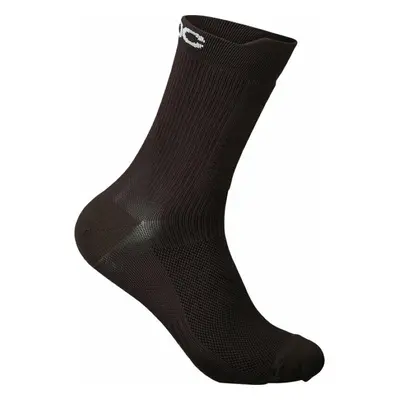 POC Lithe MTB Mid Sock Axinite Brown Cycling Socks