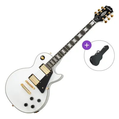 Epiphone Les Paul Custom SET Alpine White Electric guitar