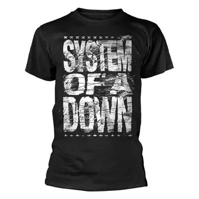 System of a Down T-Shirt Distressed Black