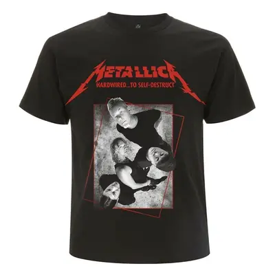 Metallica T-Shirt Hardwired Band Concrete Unisex Black