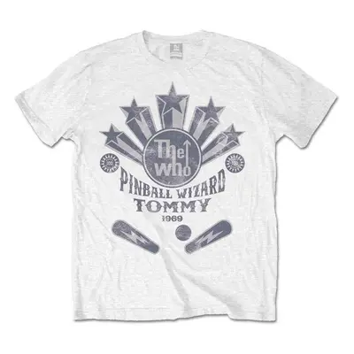 The Who T-Shirt Pinball Wizard Flippers Unisex White