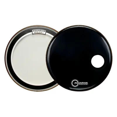 Aquarian SKP22BK Regulator (RSM22BK and DKP2) Drumhead Set