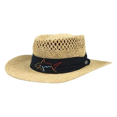 Greg Norman Signature Straw Natural Hat