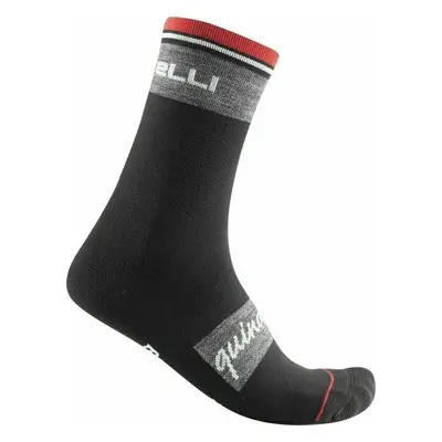 Castelli Quindici Soft Merino Sock Black 2XL Cycling Socks