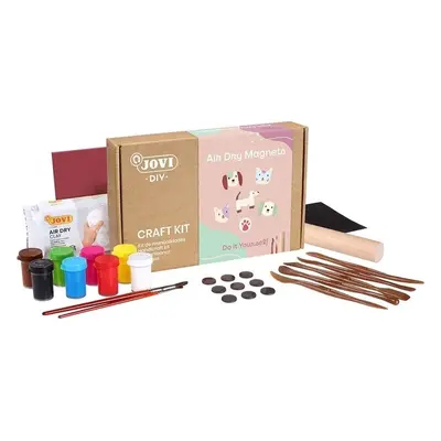 Jovi Kraft Set Self-Drying Clay Magnets