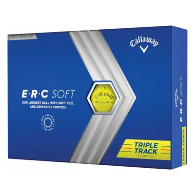 Callaway ERC Soft Yellow Triple Track Golf Balls