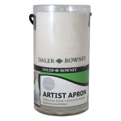 Daler Rowney Simply Accessories Cotton Plastic Tube Off White Apron Off White