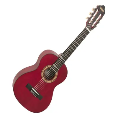 Valencia VC202 Transparent Wine Red Classical guitar