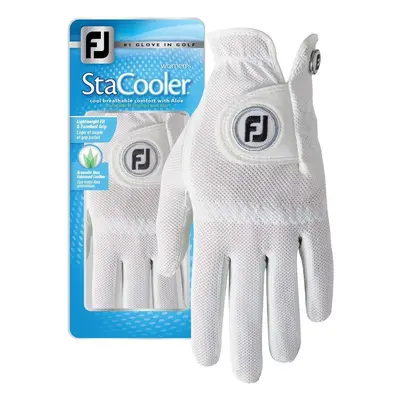 Footjoy StaCooler White Worn on Left Hand Womens gloves