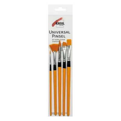 Kreul Universal Synthetics Set of Brushes pcs